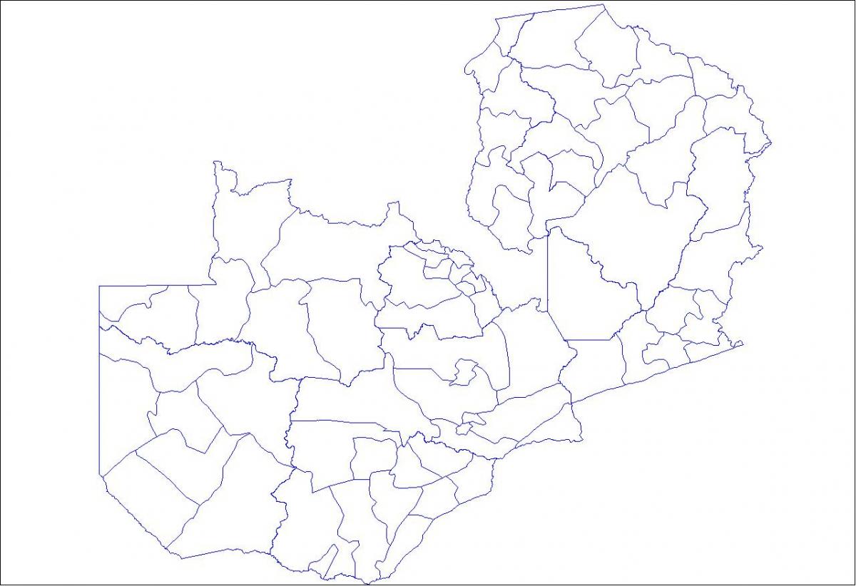 Mapa hutsik Zambia