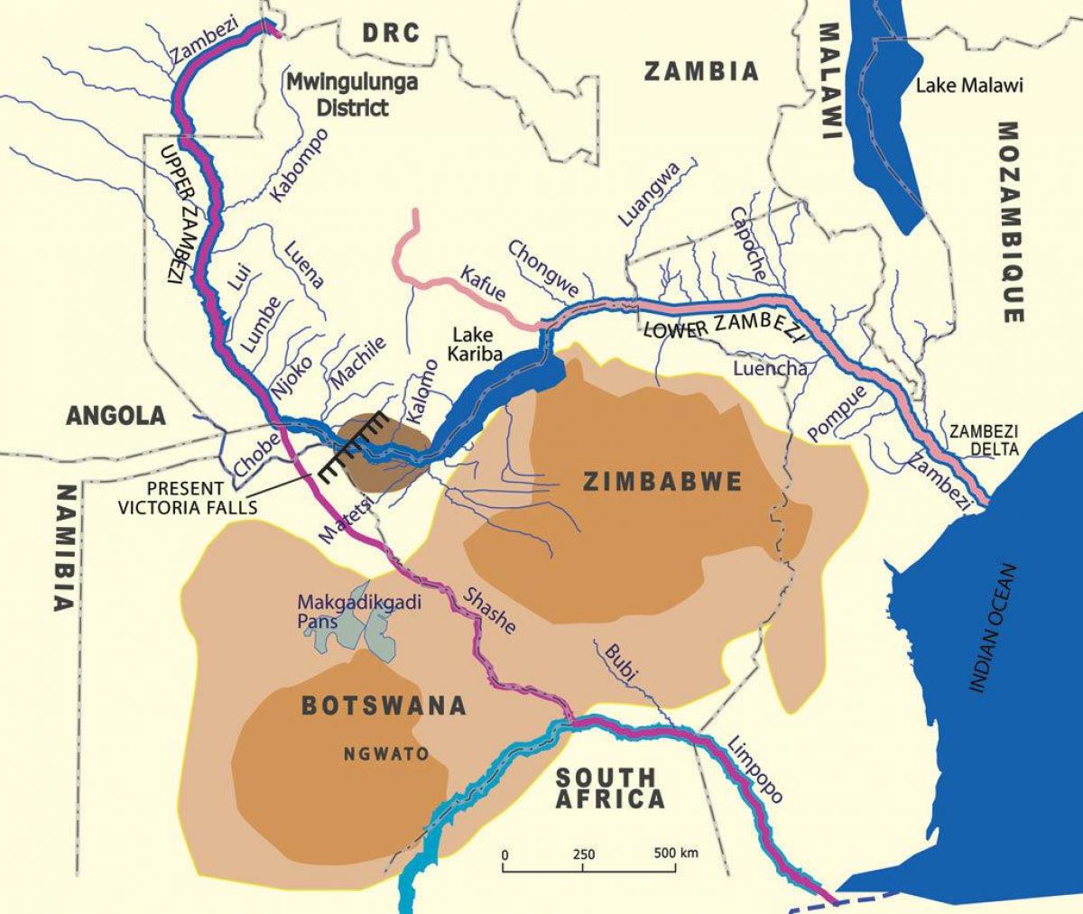 Mapa geologiko zambi